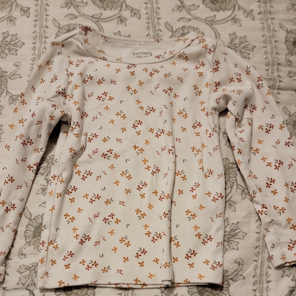 Carter's Floral Long Sleeve Shirt